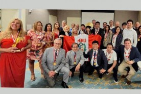 PERUVIAN ENTREPRENEURS ARE PART OF PERU STREET IN MIAMI. A gala dinner was held at the prestigious Double Tree Hotel in Doral. One of the main themes was Calle Perú, which will have the promotion of various Peruvian enterprises.