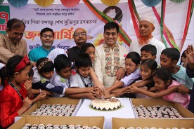 Celebrating Bangabandhu's Birthday and  National Children's Day at BCIC College